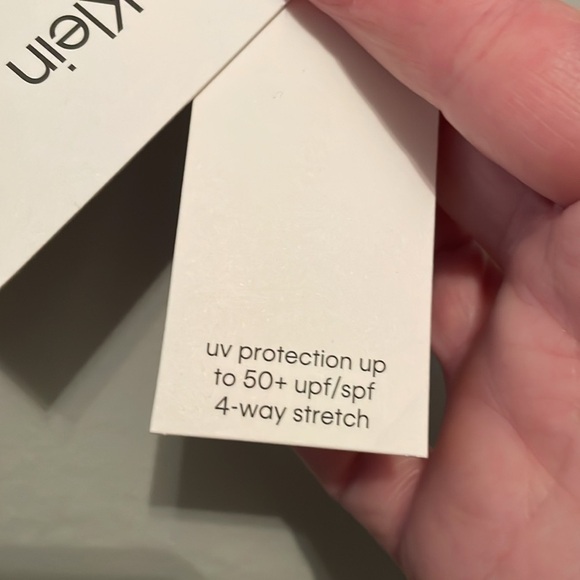 NWT CALVIN KLEIN BATHING SUIT BOTTOM SIZE XL BLACK - Picture 4 of 8